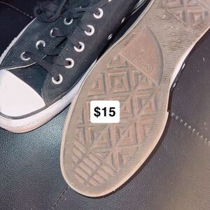Converse Black and White High-Tops